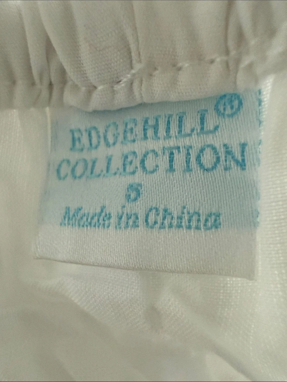 Edgehill Collection White Elastic Waist Pants with Green-Striped Polo for boys 5